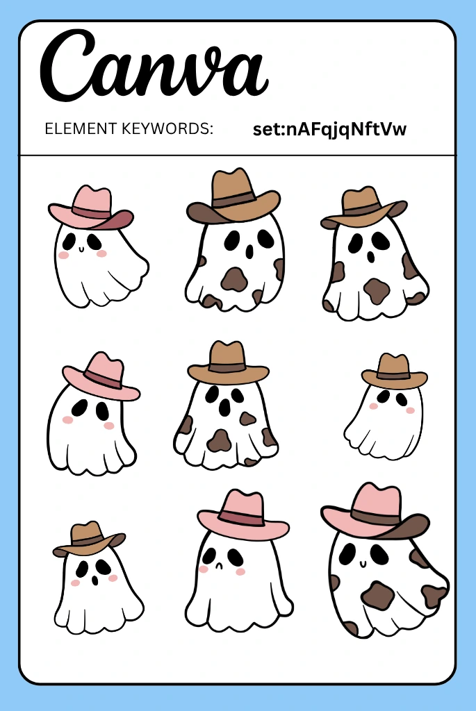 Cow Print Ghosts