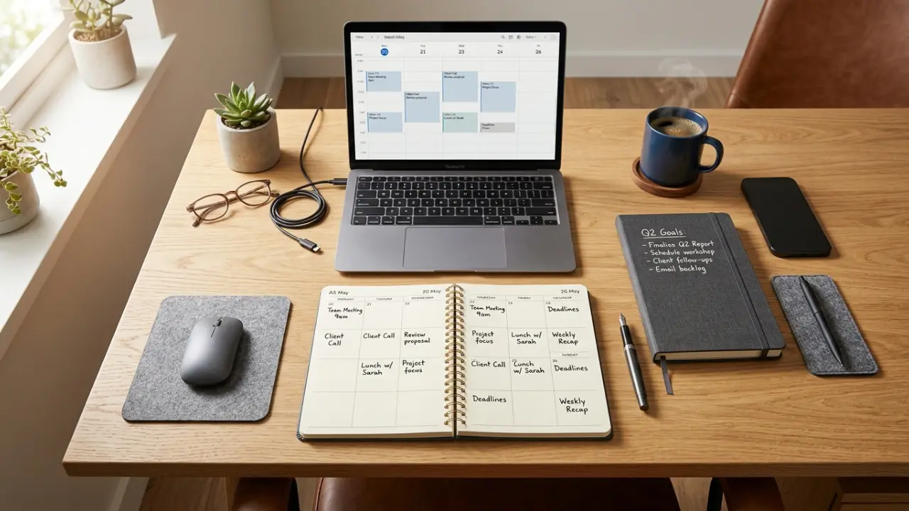 How to Plan Your Week for Better Focus, Balance, and Productivity
