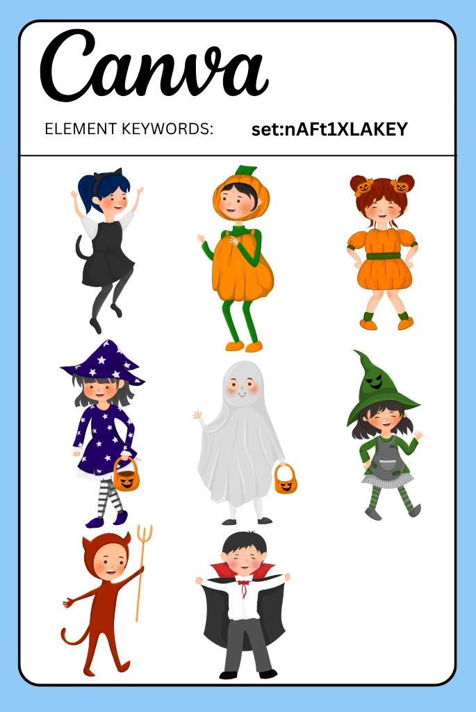 Kids in Halloween Costumes